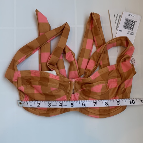 LSPACE X SEAESTA SEASIDE GINGHAM / CAMELLIA TOP + DESI BOTTOM - Picture 9 of 10